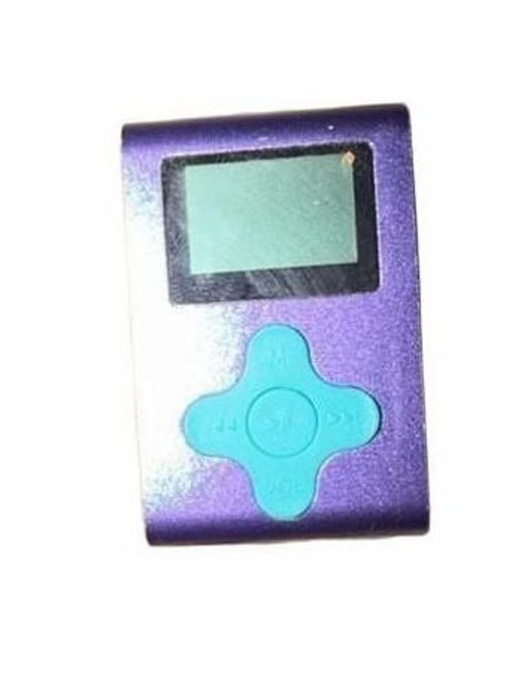 Mach Speed Eclipse Fit Clip 4GB MP3 Player Purple and Teal